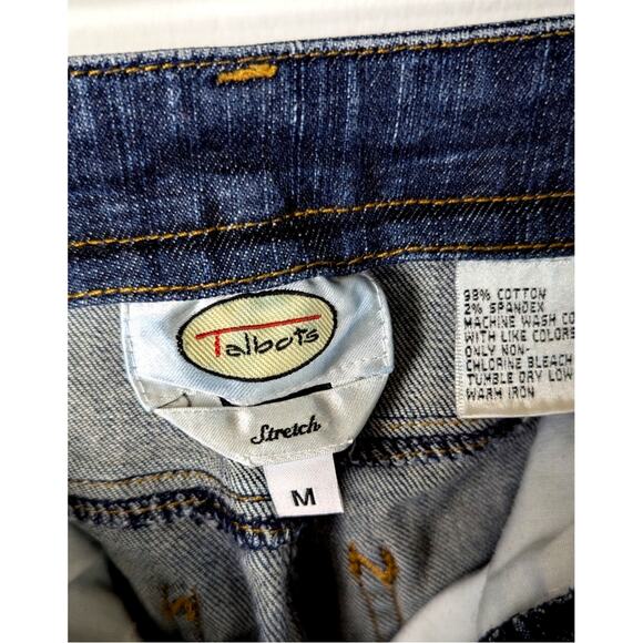 Talbots jeans womens Waist 31" Inseam 31"leg width 19"Inseam31 Pant width 19"GUC - Picture 4 of 5